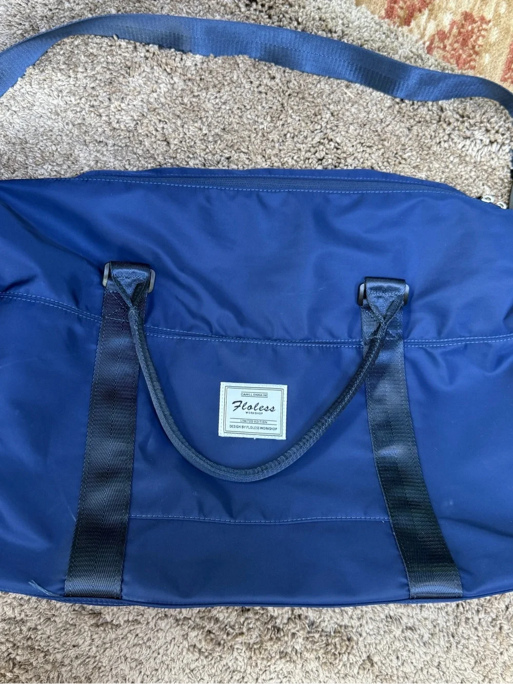 Sport Blue Men’s Duffel Travel/Gym Bag
